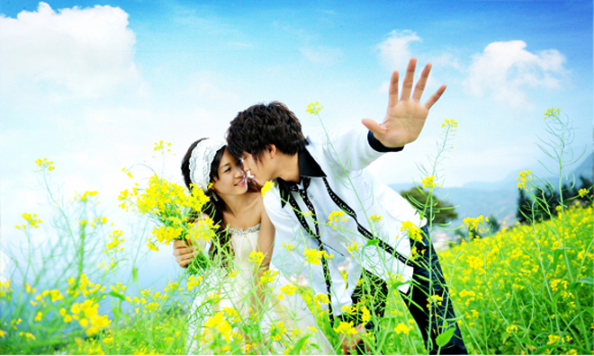 吹雪婚纱_婚纱情侣头像(2)